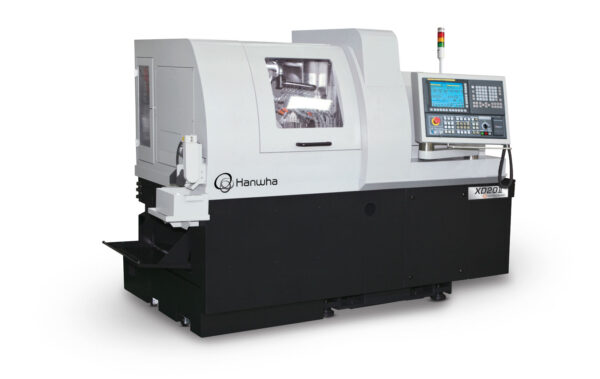 Torno Cabeçote Móvel/Suíço Hanwha -XD20II